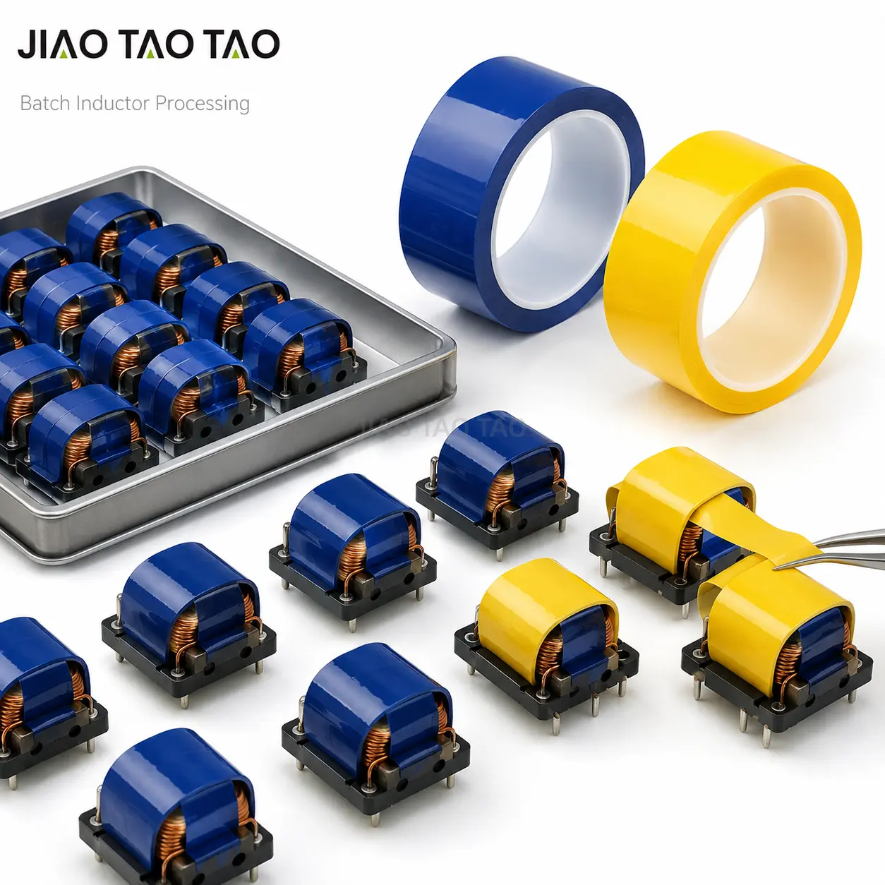 Custom polyester film insulation tape for coil wrapping